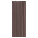 ZASŁONY WOALOWE Z ZAKŁADKĄ NA GÓRZE 2 SZT. BRĄZOWE