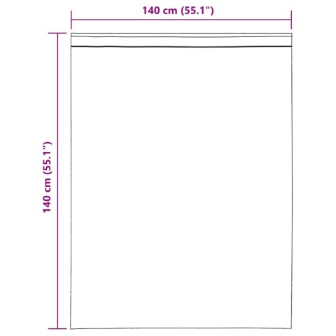 ZASŁONY WOALOWE Z ZAKŁADKĄ NA GÓRZE 2 SZT. CZARNE