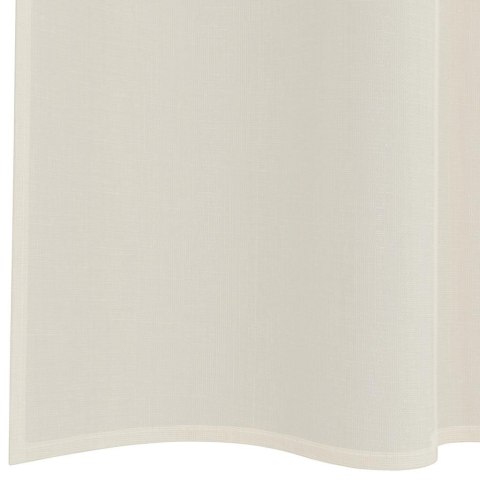 ZASŁONY WOALOWE Z ZAKŁADKĄ NA GÓRZE 2 SZT. KREMOWE