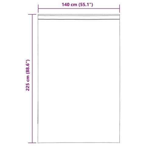 ZASŁONY WOALOWE Z ZAKŁADKĄ NA GÓRZE 2 SZT. KREMOWE