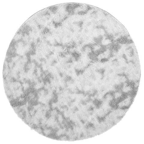 DYWAN SHAGGY Z DŁUGIM WŁOSIEM JASNOSZARY 200X200CM