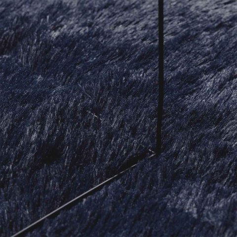 DYWAN SHAGGY Z DŁUGIM WŁOSIEM GRANATOWY 200X290CM
