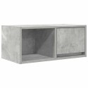 SZAFKA RTV BETON SZARY 60X31X25,5CM DREWNO KLEJONE