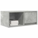 SZAFKA RTV BETON SZARY 60X31X25,5CM DREWNO KLEJONE