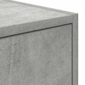 SZAFKA RTV BETON SZARY 60X31X25,5CM DREWNO KLEJONE