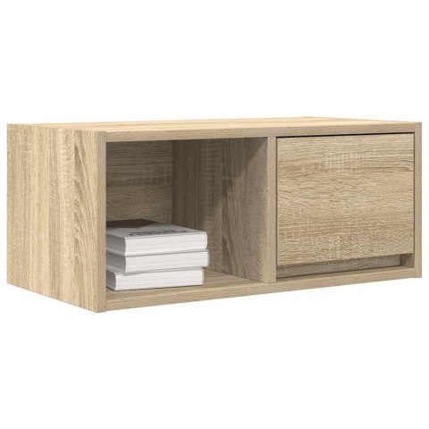 SZAFKA RTV SONOMA OAK 60X31X25,5CM DREWNO KLEJONE