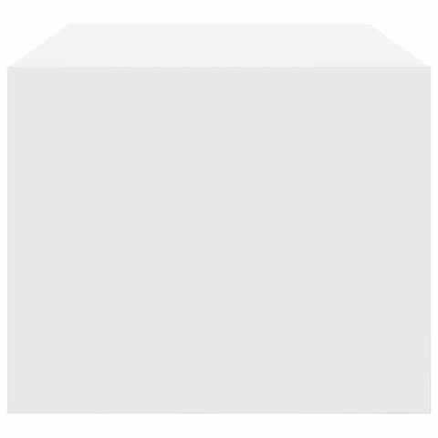 SZAFKA RTV BIAŁA 60X31X25,5CM DREWNO KLEJONE