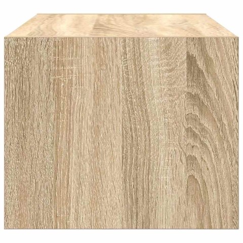 SZAFKI RTV 2 SZT. DĄB SONOMA 60X31X25,5CM DREWNO KLEJONE