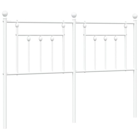 METALOWE WEZGŁOWIE BIAŁE 150CM