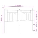 METALOWE WEZGŁOWIE BIAŁE 150CM