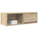 SZAFKI RTV 2 SZT. DĄB SONOMA 80X31X25,5CM DREWNO KLEJONE