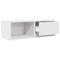 SZAFKI POD TV 2 SZT. BIAŁE 80X31X25,5CM DREWNO KLEJONE