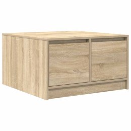 STOLIK KAWOWY Z SZUFLADAMI SONOMA OAK 70,5X70X40CM