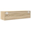 SZAFKI RTV 2 SZT. DĄB SONOMA 100X31X25,5CM DREWNO KLEJONE