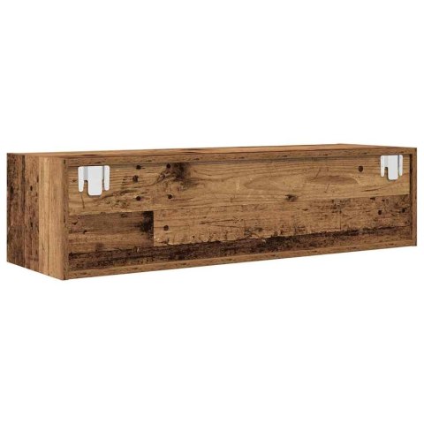 SZAFKI RTV 2 SZT. STARE DREWNO 100X31X25,5CM DREWNO KLEJONE