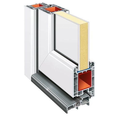 DRZWI WEJŚCIOWE BIAŁE 98X208CM PVC