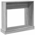 OBUDOWA KOMINKA SZARY DĄB SONOMA 100X30X87,5CM