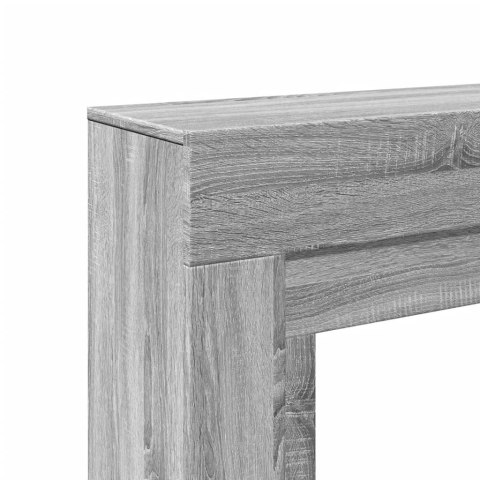 OBUDOWA KOMINKA SZARY DĄB SONOMA 100X30X87,5CM
