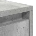 STOLIK KAWOWY Z SZUFLADAMI BETONOWY SZARY 70,5X70X40CM