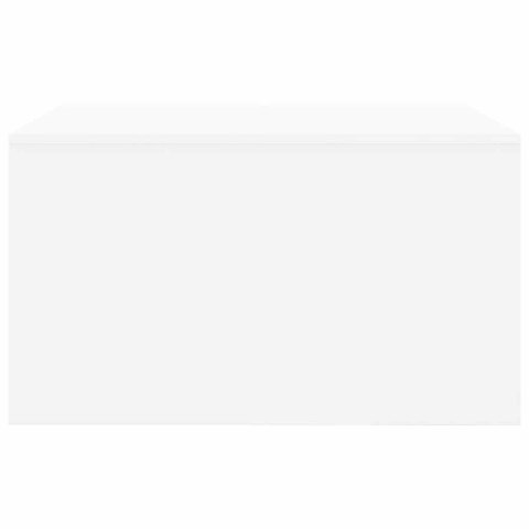 STOLIK KAWOWY Z SZUFLADAMI BIAŁY 70,5X70X40CM