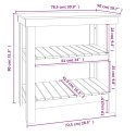 STOLIK ROBOCZY 78,5X50X80CM LITE DREWNO SOSNOWE