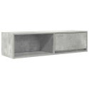 SZAFKA RTV BETON SZARY 100X31X25,5CM DREWNO KLEJONE