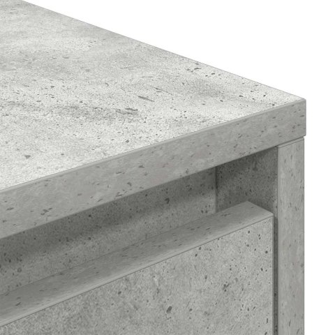 SZAFKA RTV Z OŚWIETLENIEM LED BETONOWA SZARA 100X41X50CM