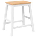 KRZESŁA ADIRONDACK Z PODNÓŻKAMI 2 SZT CZARNE HDPE