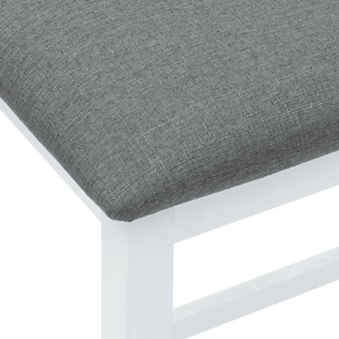 KRZESŁA BAROWE 6 SZT LITE DREWNO AKACJOWE