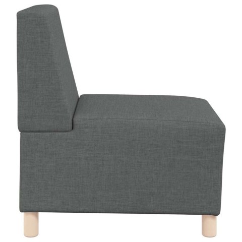 SOFA FOTEL CIEMNOSZARY 55CM TKANINA