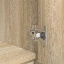 KOMODA SONOMA OAK 29,5X34X119,5CM DREWNO KLEJONE