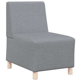 SOFA FOTEL JASNOSZARY 55CM TKANINA