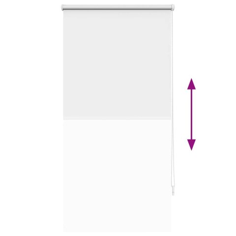 ROLETA PRZECIWSŁONECZNA 60X 120CM BIAŁA