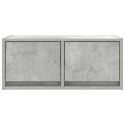 SZAFKA RTV BETON SZARY 60X31X25,5CM DREWNO KLEJONE