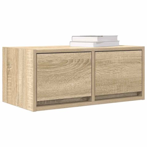 SZAFKA RTV SONOMA OAK 60X31X25,5CM DREWNO KLEJONE
