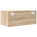 SZAFKA RTV SONOMA OAK 60X31X25,5CM DREWNO KLEJONE