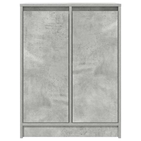 KOMODA BETONOWA SZARA 57X34X76CM DREWNO KLEJONE