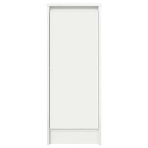 KOMODA BIAŁA 29,5X34X76CM DREWNO KLEJONE