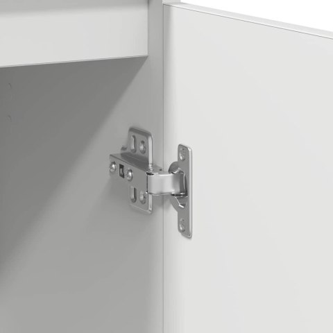 KOMODA BIAŁA 29,5X34X76CM DREWNO KLEJONE