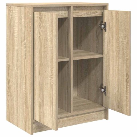 KOMODA SONOMA OAK 57X34X76CM DREWNO KLEJONE