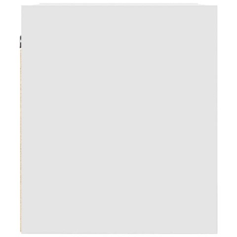 SZAFKA NOCNA WISZĄCA BIAŁA 38X34X40CM