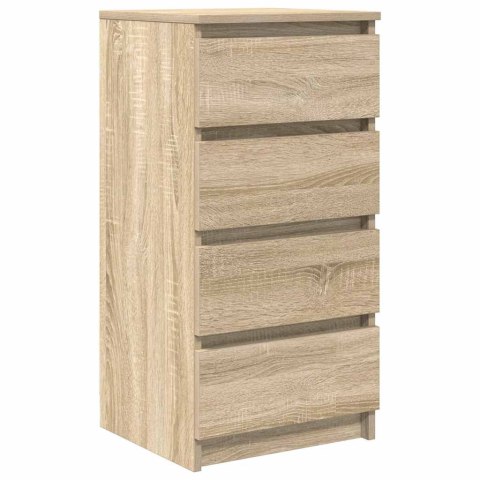 KOMODA SONOMA OAK 37,5X35X76CM DREWNO KLEJONE