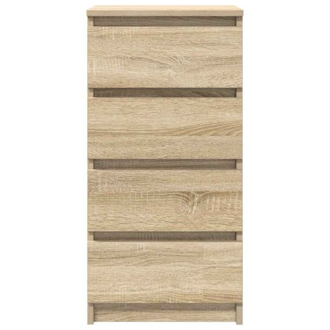 KOMODA SONOMA OAK 37,5X35X76CM DREWNO KLEJONE