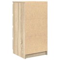 KOMODA SONOMA OAK 37,5X35X76CM DREWNO KLEJONE