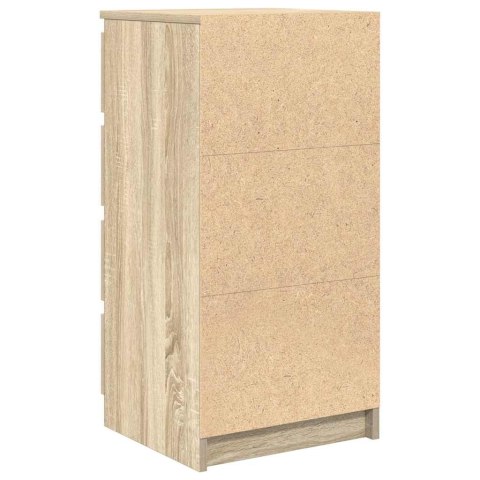 KOMODA SONOMA OAK 37,5X35X76CM DREWNO KLEJONE