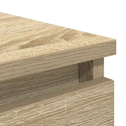 KOMODA SONOMA OAK 37,5X35X76CM DREWNO KLEJONE