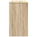 BIURKO KOMPUTEROWE NOWOCZESNE SZKOLNE BIUROWE SONOMA OAK 120X42X76CM