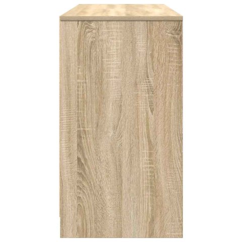 BIURKO KOMPUTEROWE NOWOCZESNE SZKOLNE BIUROWE SONOMA OAK 120X42X76CM