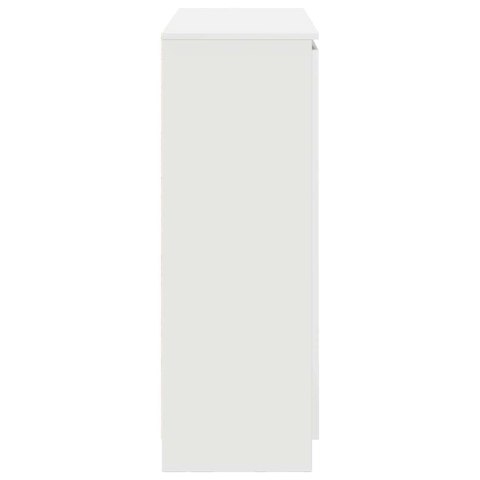 KOMODA Z SZUFLADAMI BIAŁA 100,5X35X98,5CM DREWNO KLEJONE