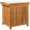 SKRZYNKA NA PODUSZKI OGRODOWE 60X50X61CM LITE DREWNO AKACJOWE